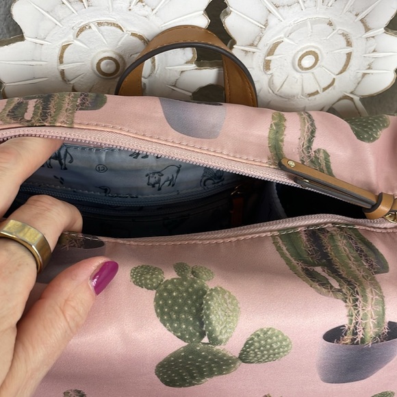 Twelve Little diaper bag blush cactus print - Picture 6 of 14